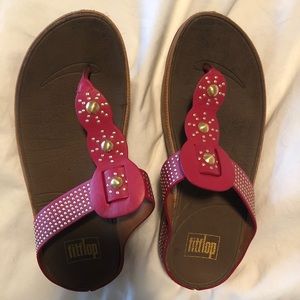 FitFlops! Red, lightly worn
